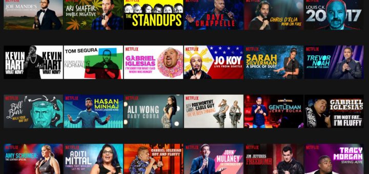 Netflix Original Stand-up Comedy Specials