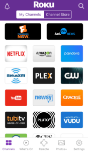 Roku App Main