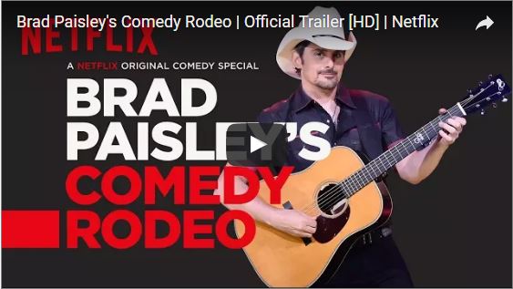 Brad Paisleys Comedy Rodeo On Netflix