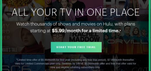 Hulu $5.99 Per Month Deal PLUS Free Trial Month