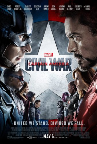 Movie Poster Combined - Captain America: Civil War