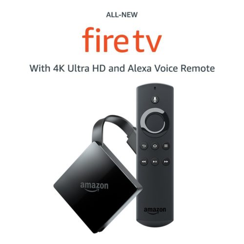 New Fire TV with 4K Ultra HD and Alexa Voice Remote