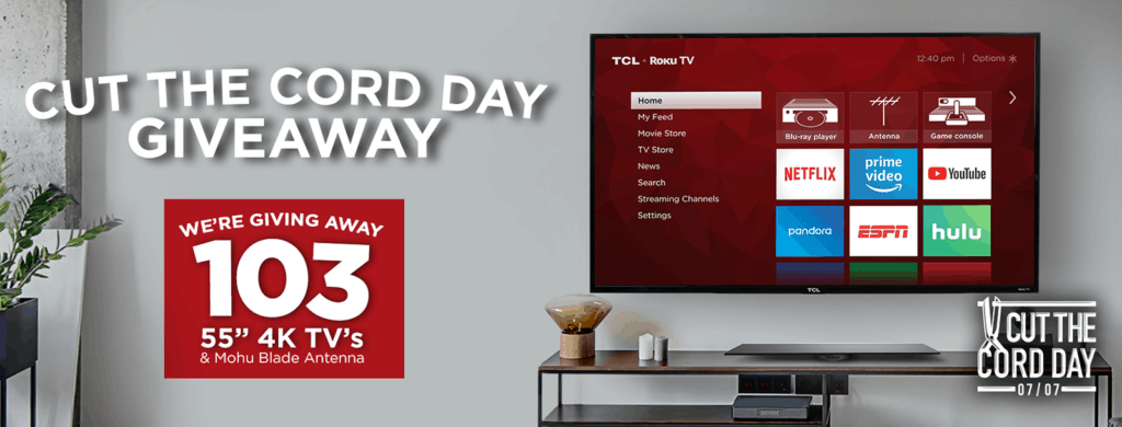 TCL and Mohu Are Giving Away 103 Cord Cutting Bundles