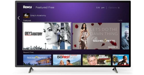 Find Free Shows with the Roku Featured Free