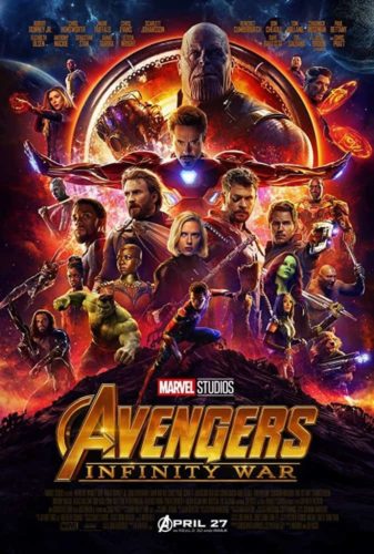 Streaming Movie of the Week is Avengers: Infinity War