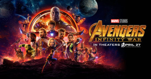 Streaming Movie of the Week is Avengers: Infinity War