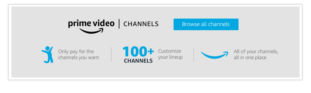 Prime Video Channels — What It Is, How Much It Costs